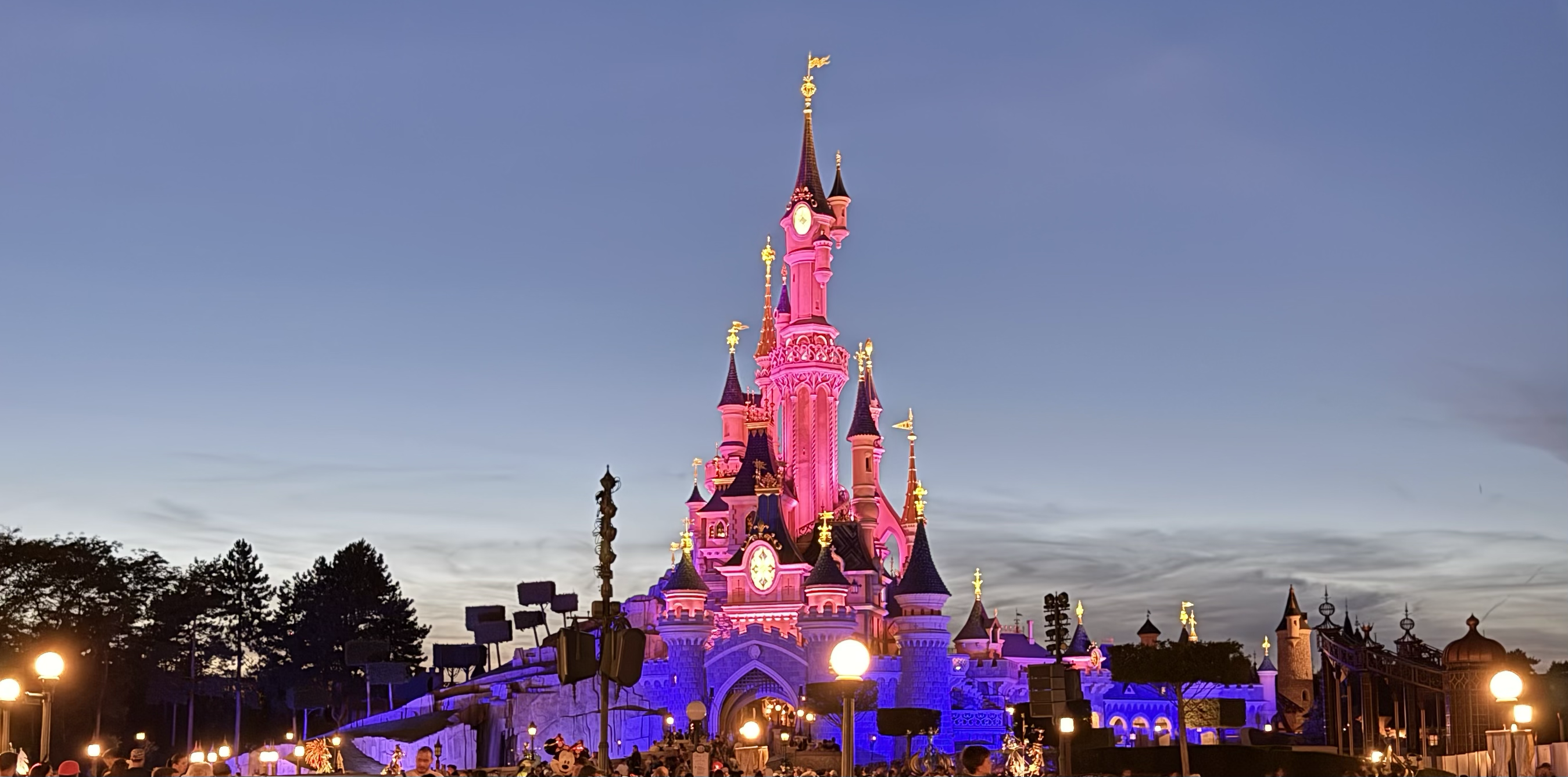 Photo du chateau de Disney